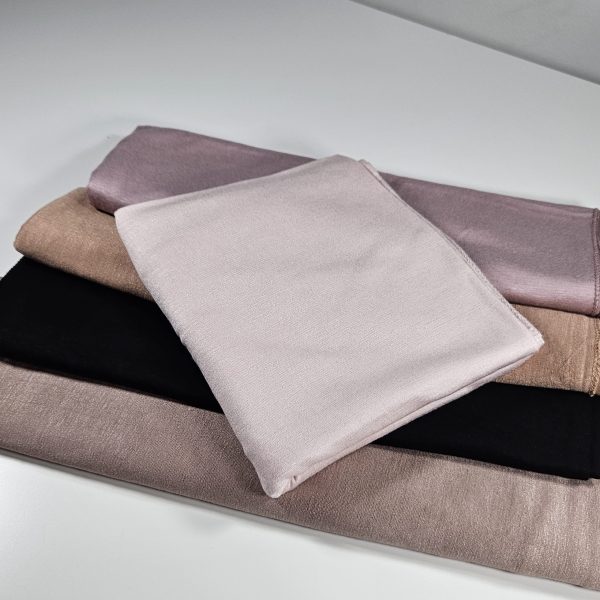 Dubai Premium Jersey Plain Scarf in Wisp Pink